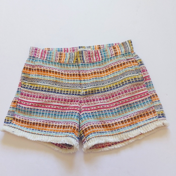 Old Navy Girls multi color tweed boho shorts size 14 - Picture 1 of 5